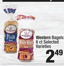 Super King Markets Western Bagels offer
