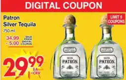 Superior Grocers Patron Silver Tequila offer