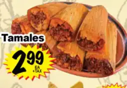 Superior Grocers Tamales offer