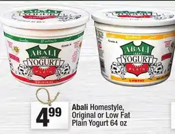 Super King Markets Abali Homestyle, Original or Low Fat Plain Yogurt offer