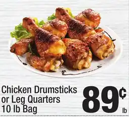 Super King Markets Chicken Drumsticks or Leg Quarters offer