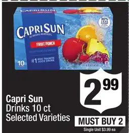 Super King Markets Capri Sun Drinks offer