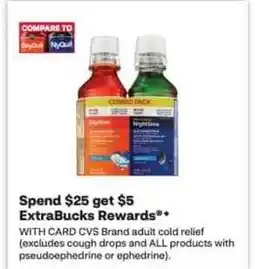 CVS CVS Brand adult cold relief offer