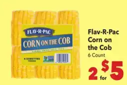 Vallarta Supermarkets Flav-R-Pac Corn on the Cob offer