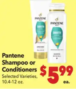 Vallarta Supermarkets Pantene Shampoo or Conditioners offer