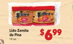 Vallarta Supermarkets Lido Zemita de Pina offer