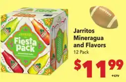 Vallarta Supermarkets Jarritos Mineragua and Flavors offer