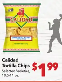 Vallarta Supermarkets Calidad Tortilla Chips offer