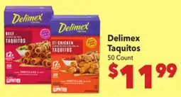 Vallarta Supermarkets Delimex Taquitos offer