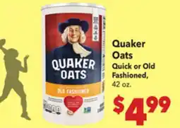 Vallarta Supermarkets Quaker Oats offer