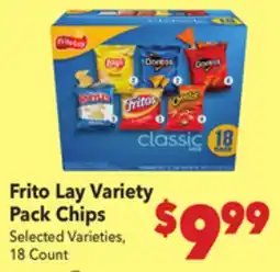 Vallarta Supermarkets Frito Lay Variety Pack Chips offer