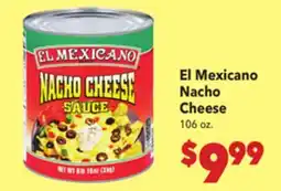 Vallarta Supermarkets El Mexicano Nacho Cheese offer