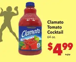Vallarta Supermarkets Clamato Tomato Cocktail offer