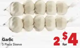 Vallarta Supermarkets Garlic offer