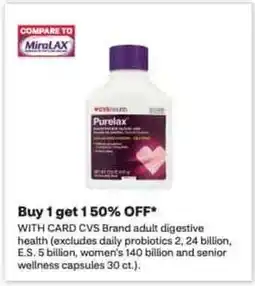 CVS CVS Brand adult digestive health offer