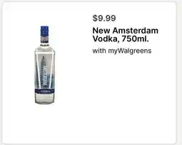 Walgreens New Amsterdam Vodka offer