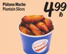 El Super Fresh Plantain Slices offer