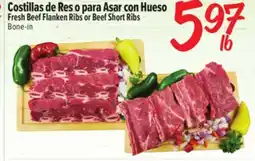 El Super Fresh Fresh Beef Flanken Ribs or Beef Short Ribs offer
