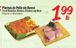 El Super Fresh Fresh Boneless Skinless Chicken Leg Meat offer