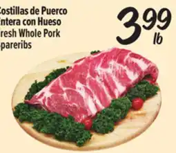 El Super Fresh Fresh Whole Pork Spareribs offer