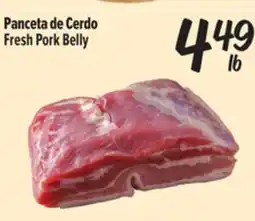 El Super Fresh Fresh Pork Belly offer