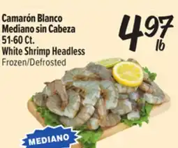 El Super Fresh 51-60 Ct. White Shrimp Headless offer