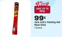 Grocery Outlet Flaming Hot Meat Stick offer