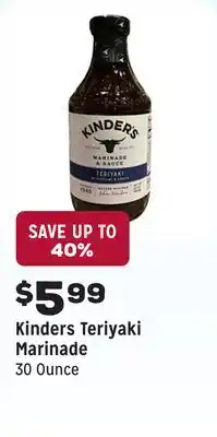 Grocery Outlet Teriyaki Marinade offer