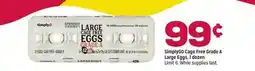 Grocery Outlet SimplyGO Cage Free Grade A Large Eggs offer