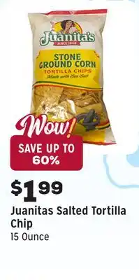 Grocery Outlet Salted Tortilla Chip offer