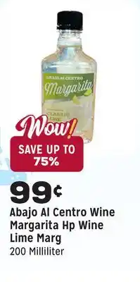 Grocery Outlet Hp Wine Lime Marg offer