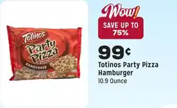 Grocery Outlet Party Pizza Hamburger offer