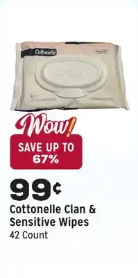 Grocery Outlet Clan & Sensitive Wipes offer