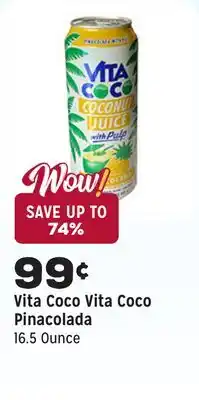 Grocery Outlet Vita Coco Pinacolada offer