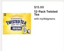 Walgreens Twisted Tea offer