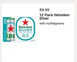 Walgreens 12-Pack Heineken Silver offer