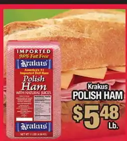 Torres Supermercado Krakus POLISH HAM offer