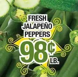 Torres Supermercado FRESH JALAPEÑO PEPPERS offer