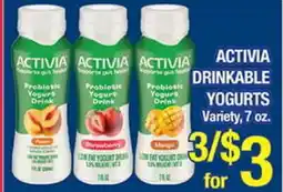 Torres Supermercado ACTIVIA DRINKABLE YOGURTS offer