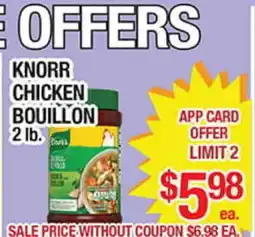 Torres Supermercado KNORR CHICKEN BULLION offer