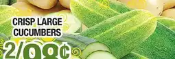 Torres Supermercado CRISP LARGE CUCUMBERS offer