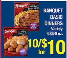 Torres Supermercado BANQUET BASIC DINNERS offer