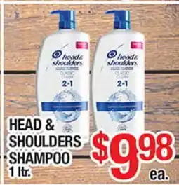 Torres Supermercado HEAD & SHOULDERS SHAMPOO offer