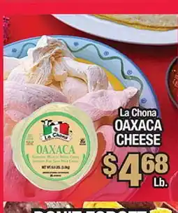 Torres Supermercado La Chona OAXACA CHEESE offer