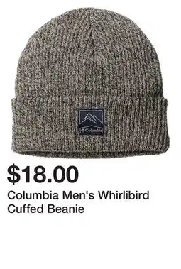 Dick's Sporting Goods Columbia Men's Whirlibird Cuffed Beanie offer