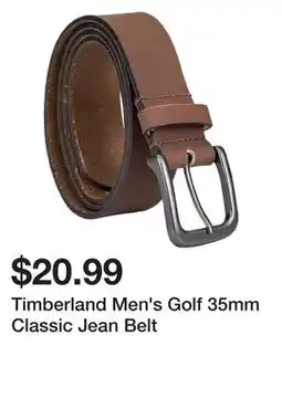 Dick's Sporting Goods Timberland Men's Golf 35mm Classic Jean Belt offer