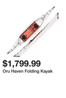 Dick's Sporting Goods Oru Haven Folding Kayak offer
