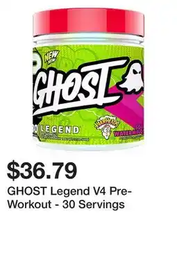 Dick's Sporting Goods GHOST Legend V4 Pre-Workout - 30 Servings offer