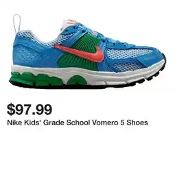 Dick's Sporting Goods Nike Kids' Grade School Vomero 5 Shoes offer