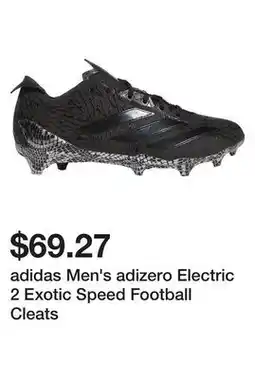 Dick's Sporting Goods adidas Men's adizero Electric 2 Exotic Speed Football Cleats offer